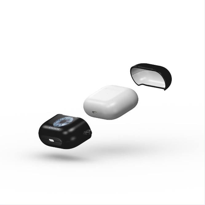 Apple AirPods Case - Pitch Blk